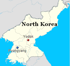 Yodok prison camp in North Korea